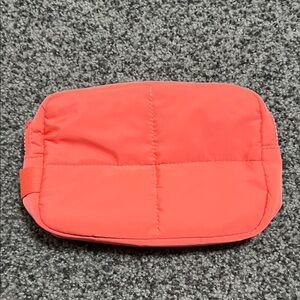 💋3/$15💋Ulta Beauty Makeup Bag Coral NWOT
